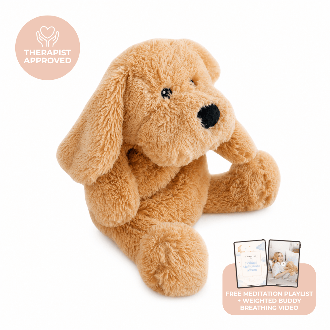 Mindful & Co Kids Charlie the Weighted Puppy Dog thumbnail 8