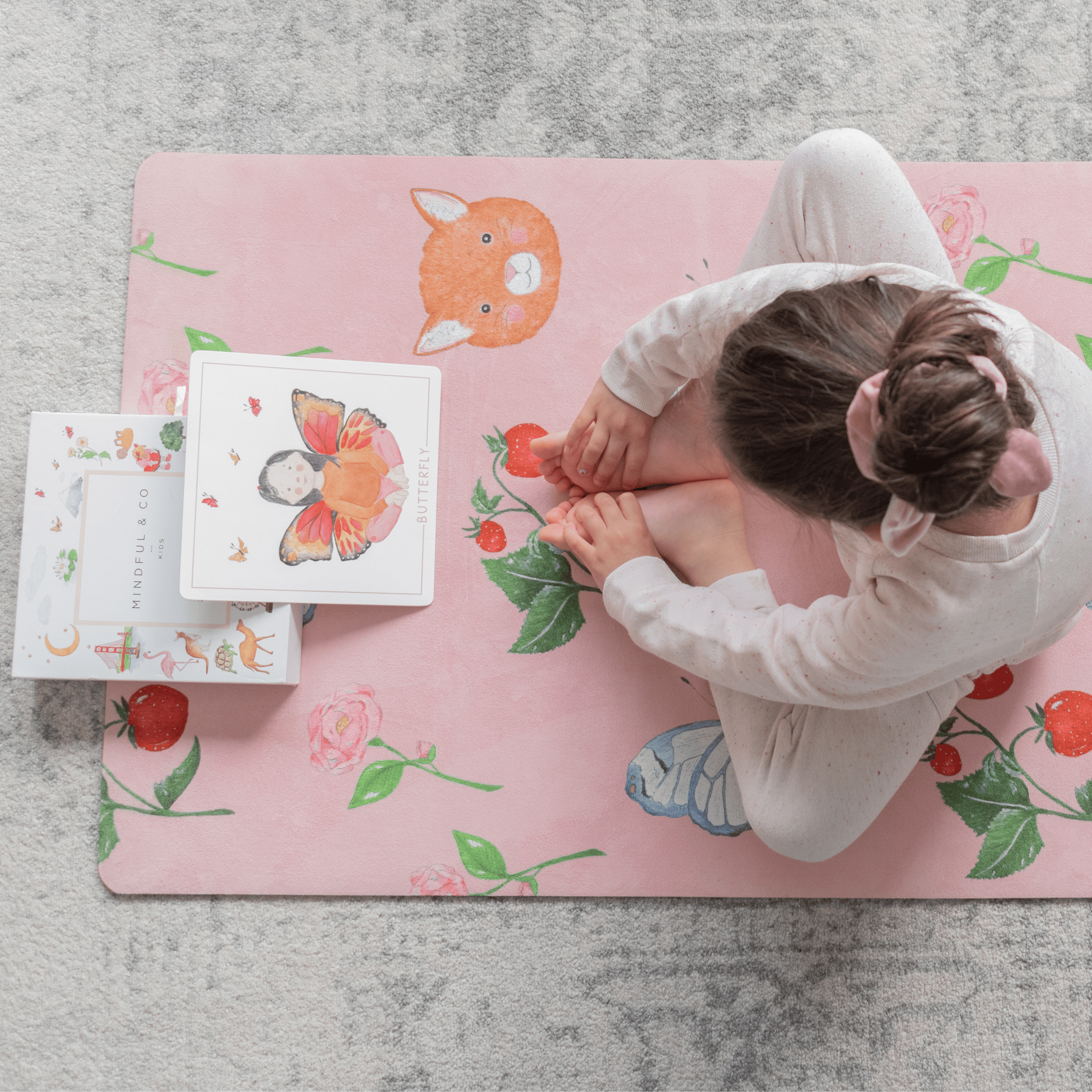 Mindful & Co Kids Printed Yoga Mat