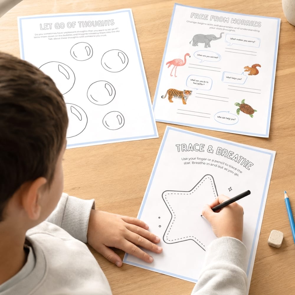 Mindful & Co Kids Worry & Anxiety Kit (Printable) thumbnail 2