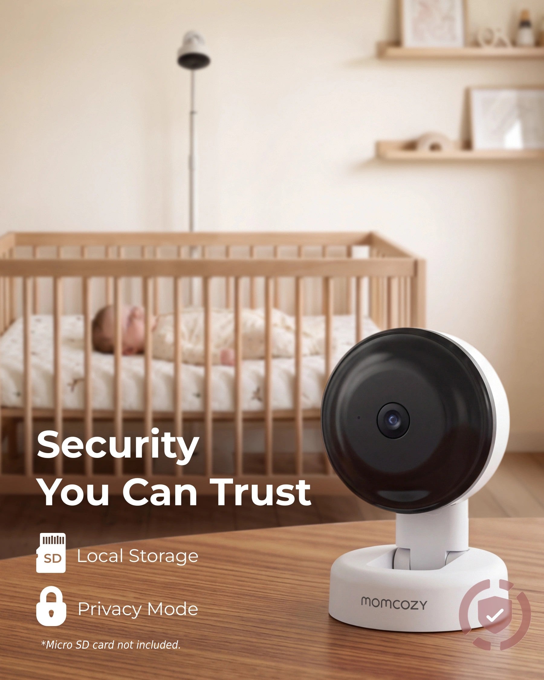Momcozy Contact-Free Smart Baby Monitor (BM08) thumbnail 3