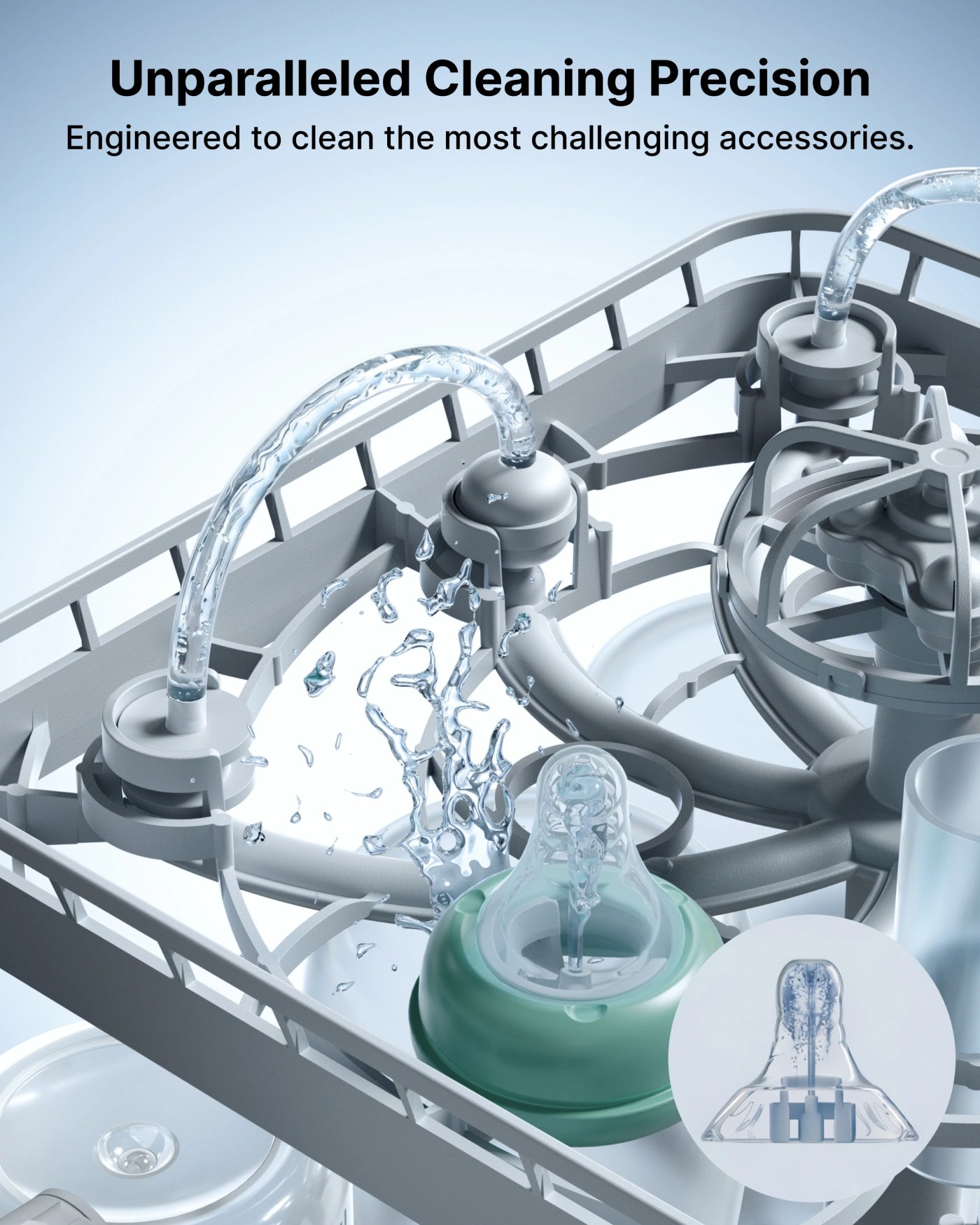 Momcozy DeepClean Baby Bottle Washer and Sterilizer (D8) thumbnail 4