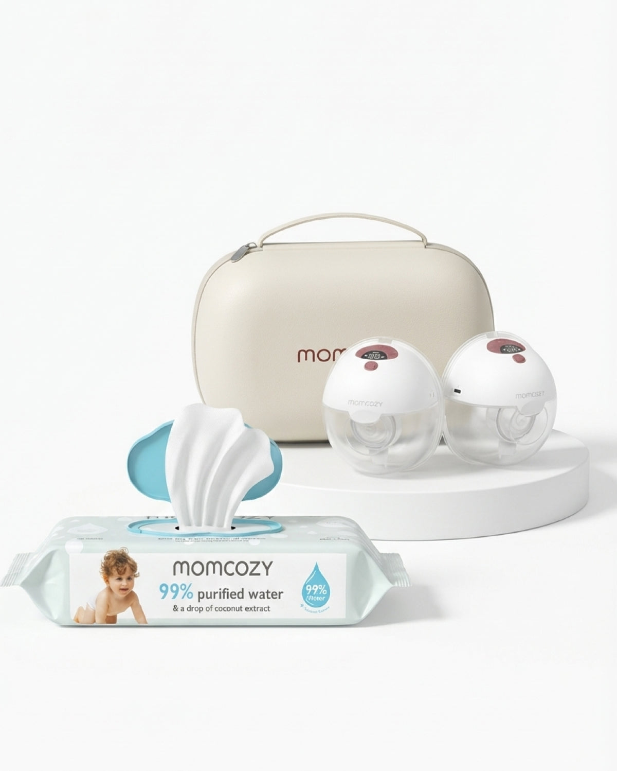 Momcozy M5 Smart Wearable Breast Pump