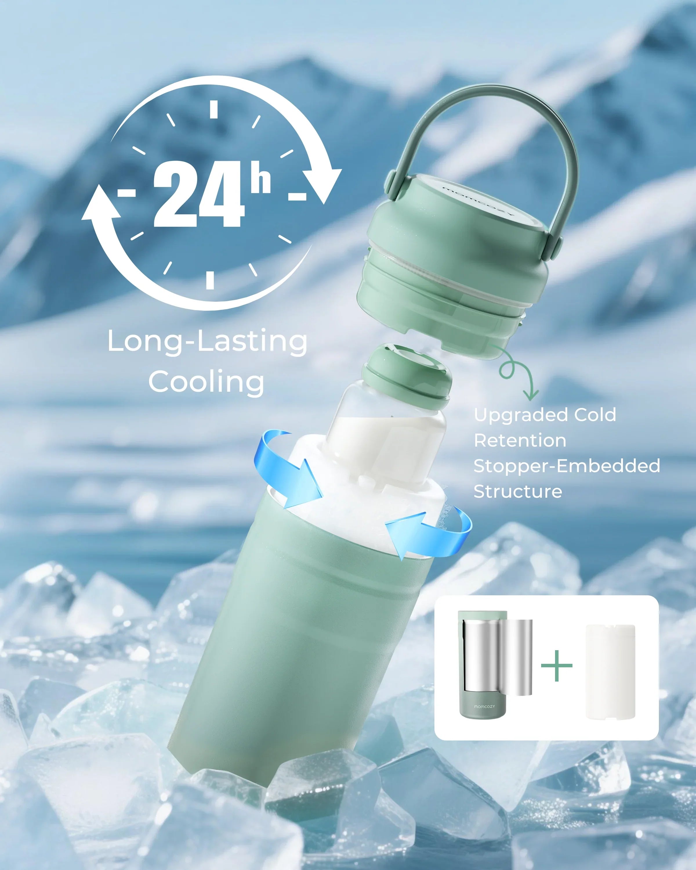 Momcozy Portable Lightweight Baby Carrier thumbnail 6