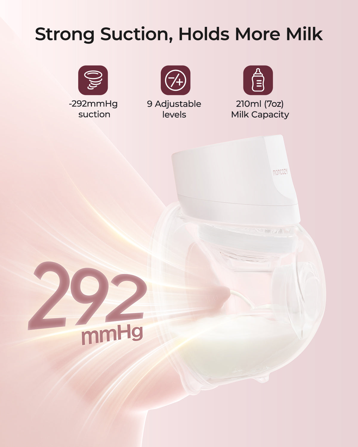 Momcozy S12 Pro Quick Wearable Breast Pump thumbnail 6