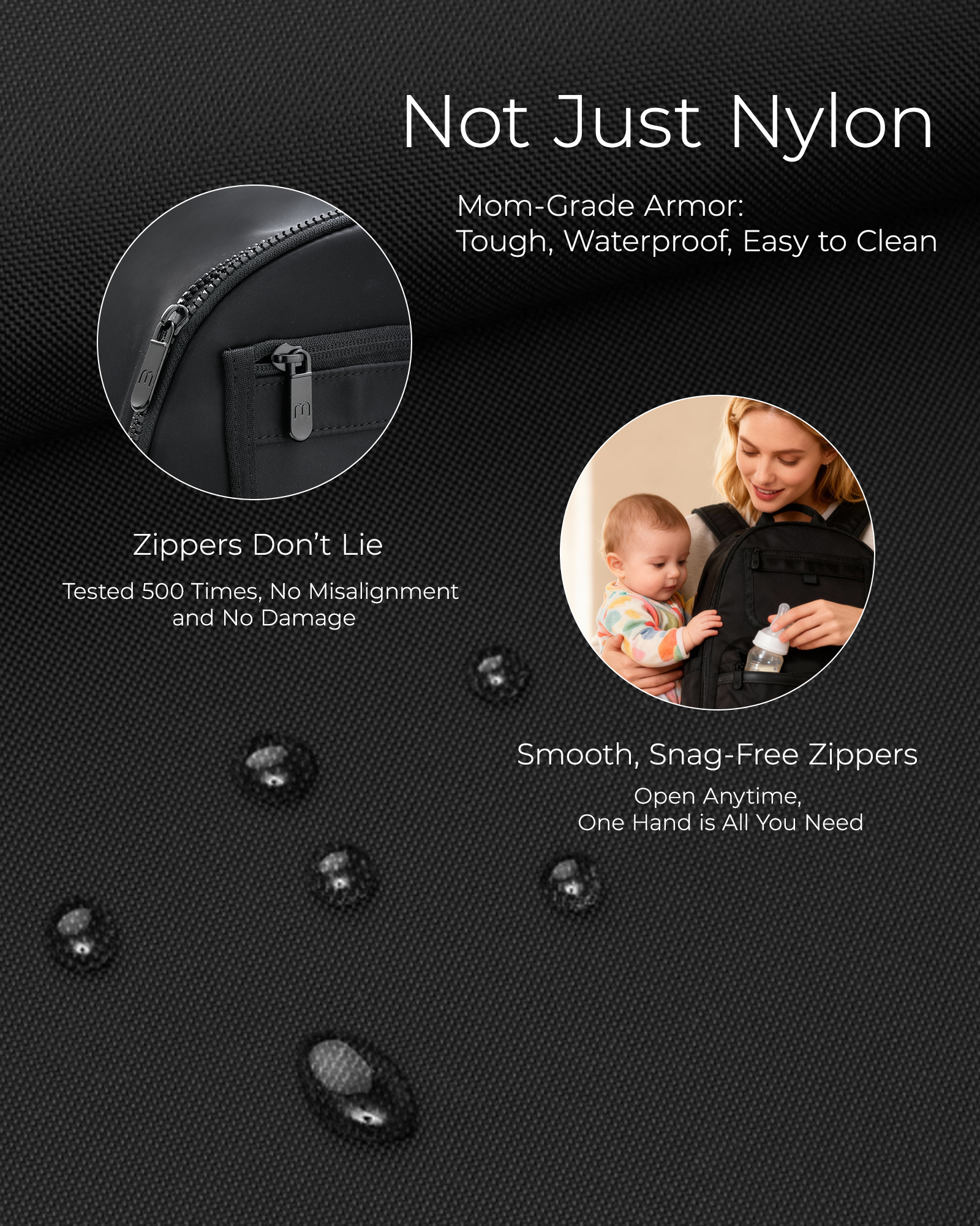 Momcozy Urban Diaper Bag Backpack thumbnail 3