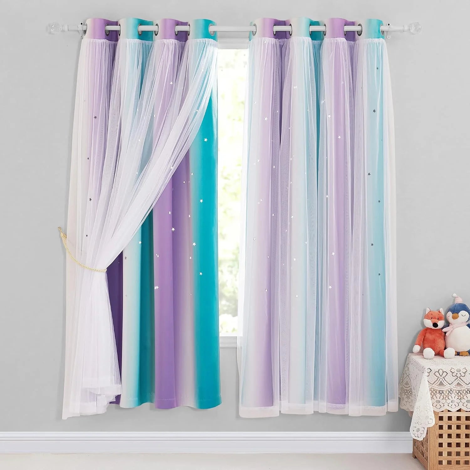 NICETOWN Blackout Curtains for Nursery