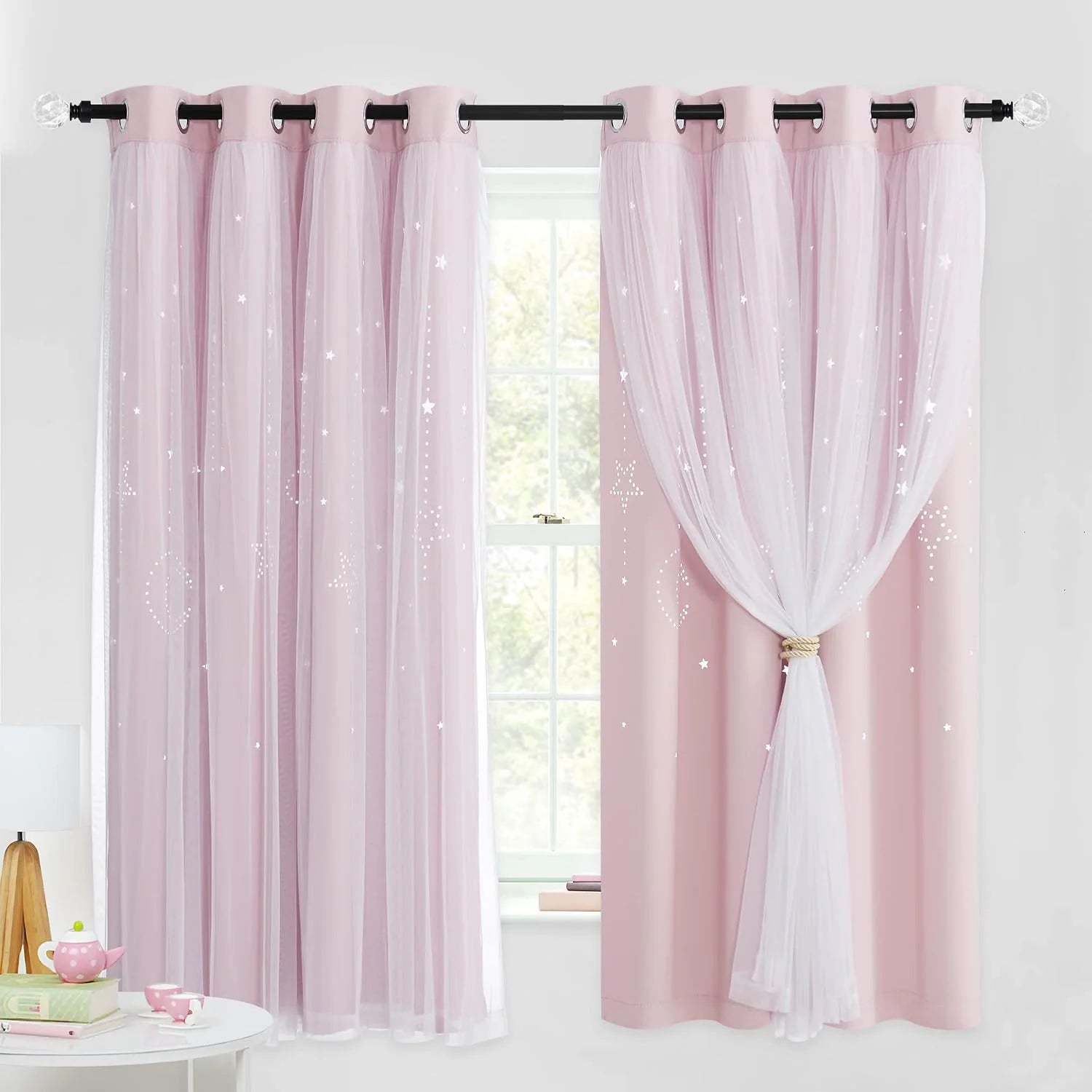NICETOWN Blackout Curtains for Nursery thumbnail 5