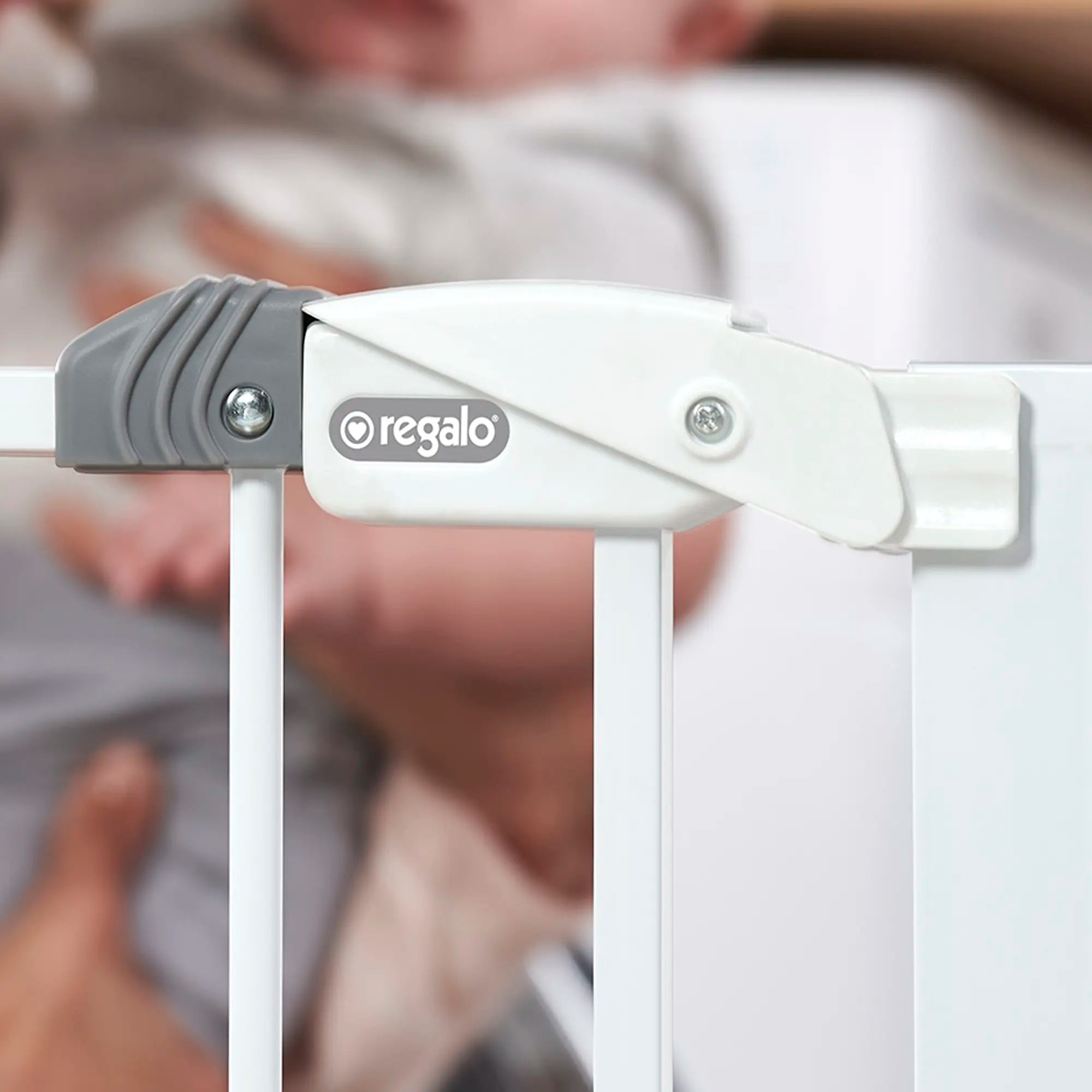 Regalo Easy Step Extra Wide Walk Through Baby Gate thumbnail 5